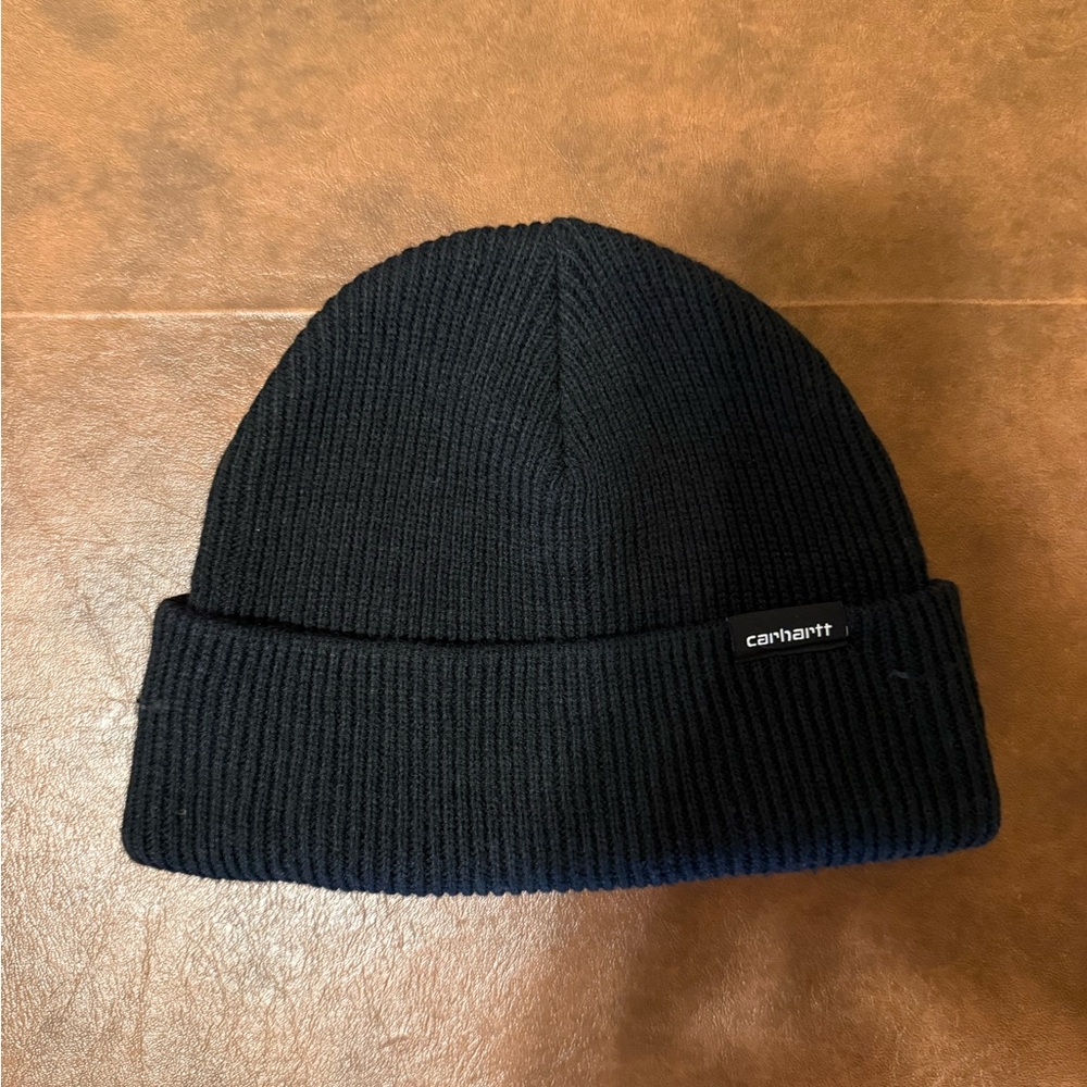 Carhartt Black Ribbed Beanie